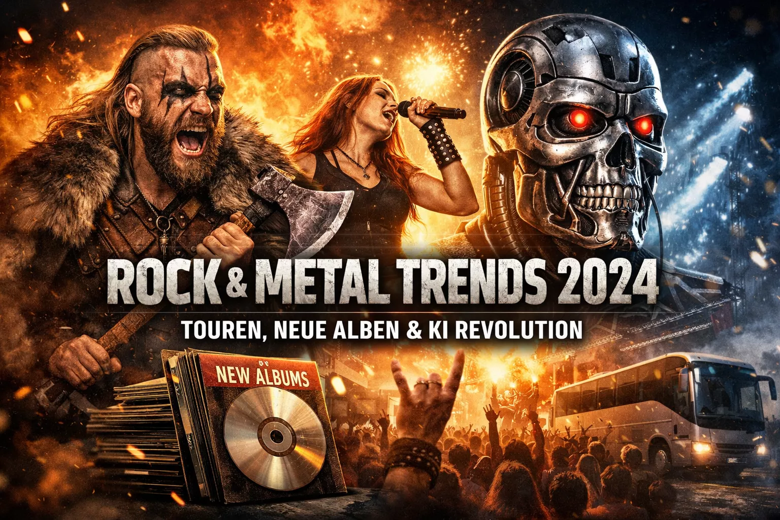 Rock Neuheiten 2026 – Amon Amarth, Dimmu Borgir, Heilung und der Einfluss von KI